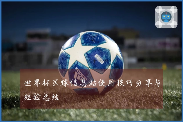 世界杯买球信息站使用技巧分享与经验总结